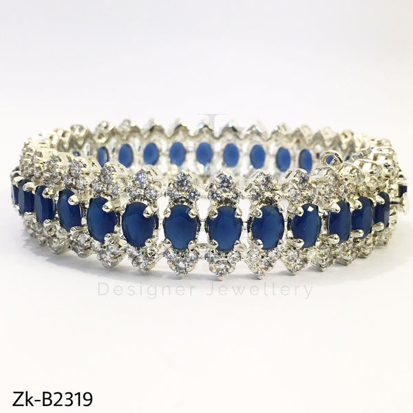 Sapphire Zirconian Bangle