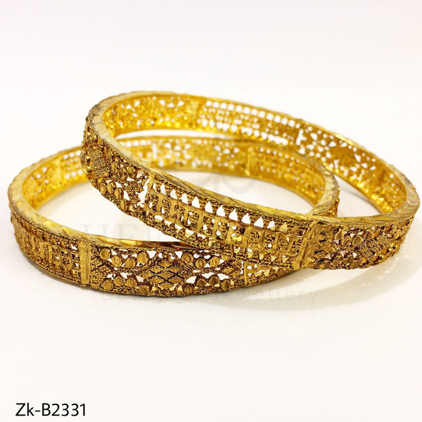 Golden Detailed Bangles