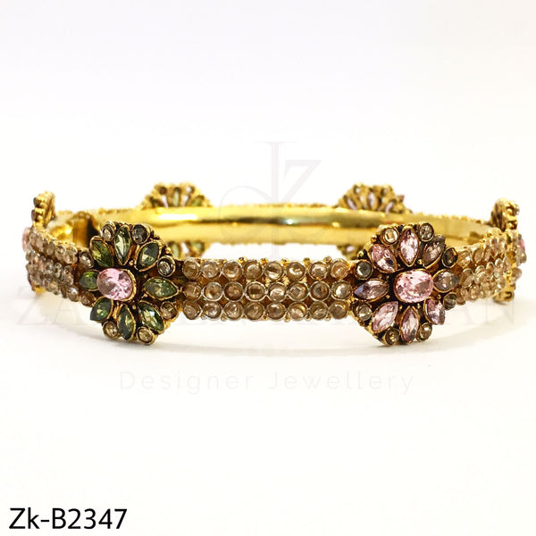 Sleek Floral Bangle