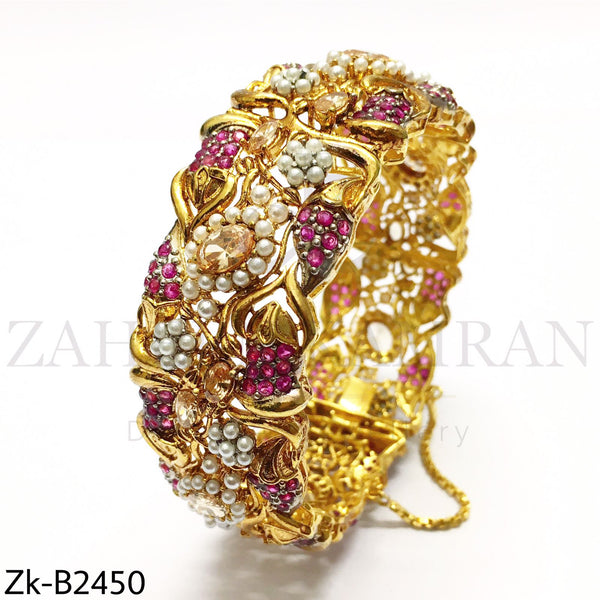 Ruby Zirconian Bangle