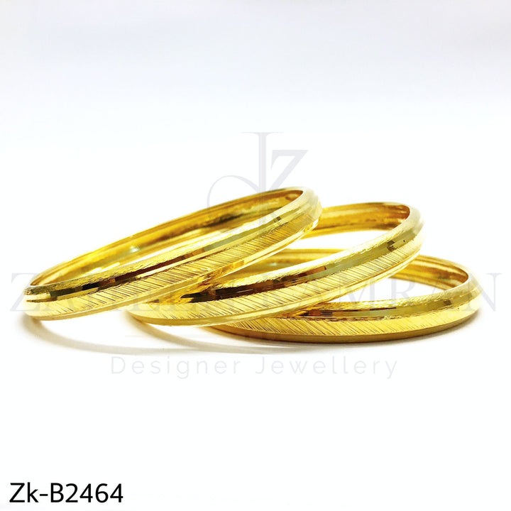 Line Textured Bangles