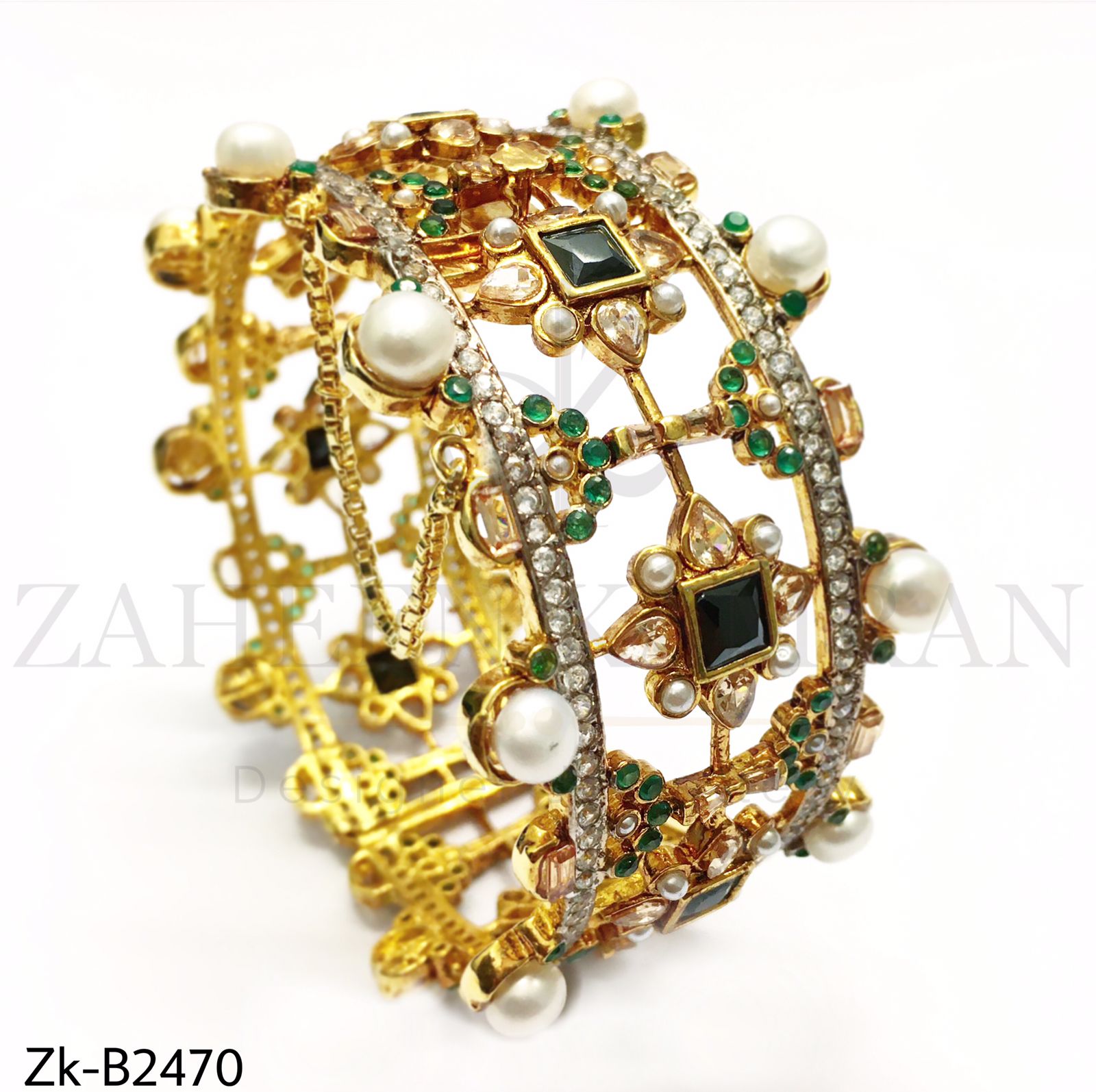 Agate Statement Bangle