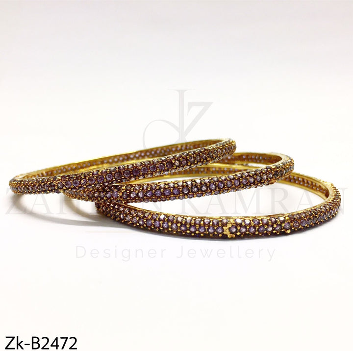 Amethyst Bangles