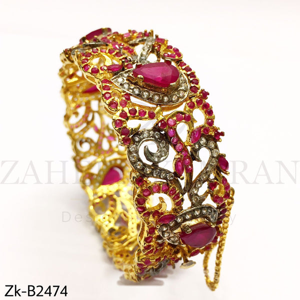 Ruby Bridal Bangles