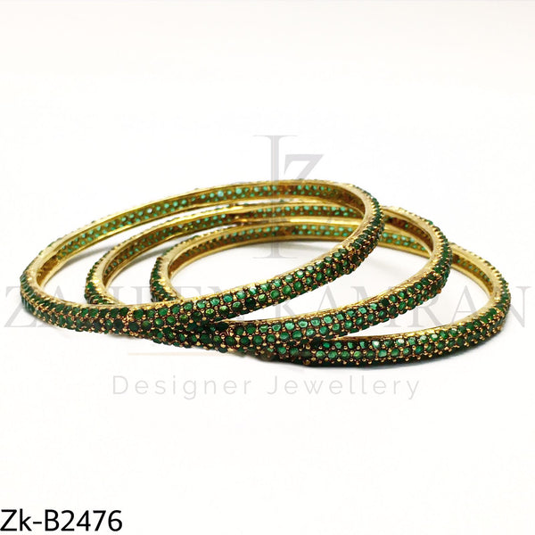 Emerald Sleek Bangles