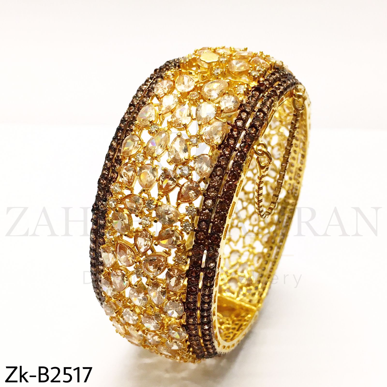 Champagne Zirconian Bangle