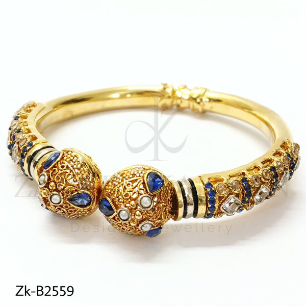 Sapphire traditional bangle