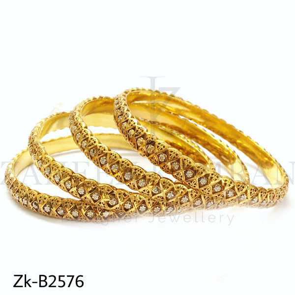 Ethnic antique gold bangles