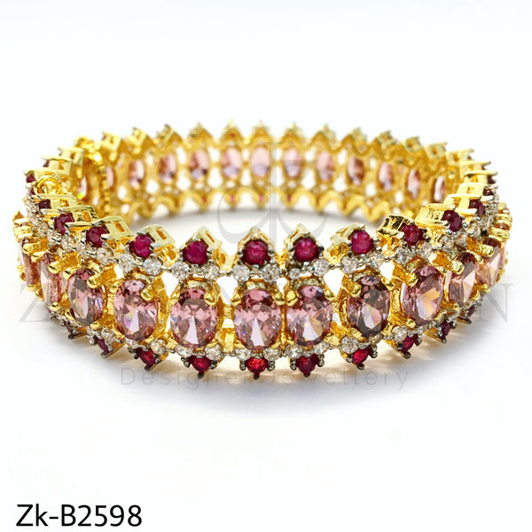 Stylish pink bangle