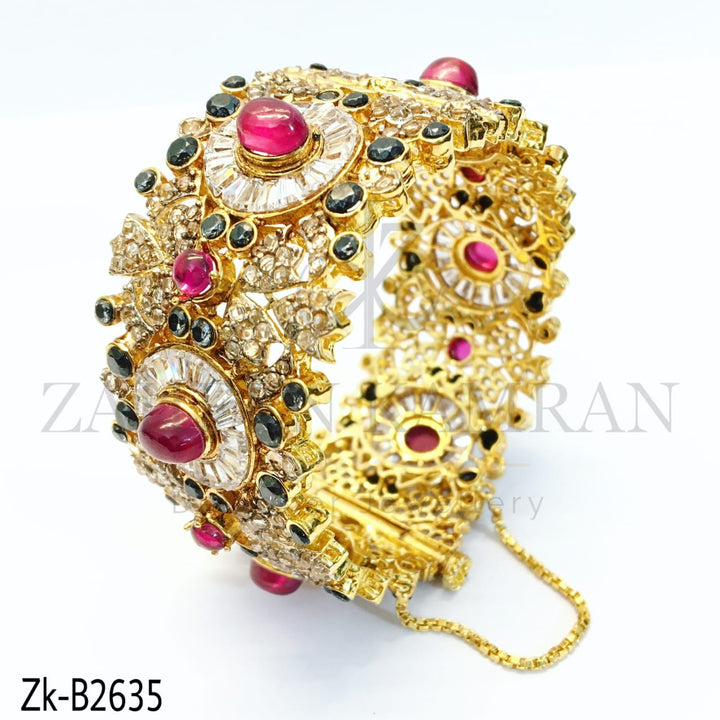 Glorious ruby bangle