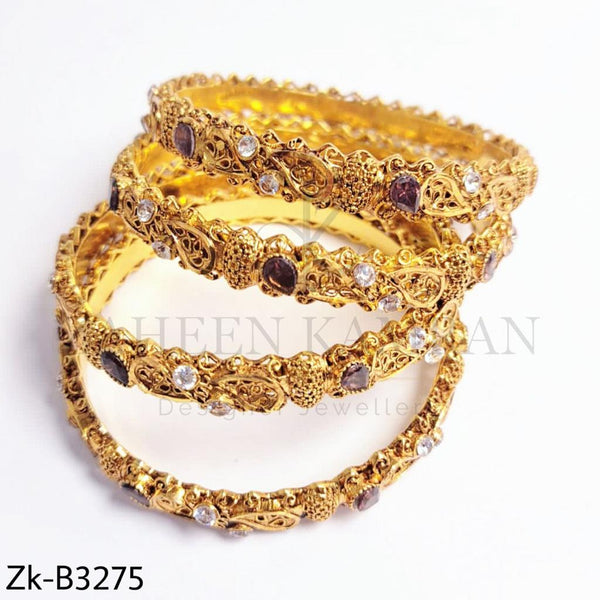 Stunning golden bangles.