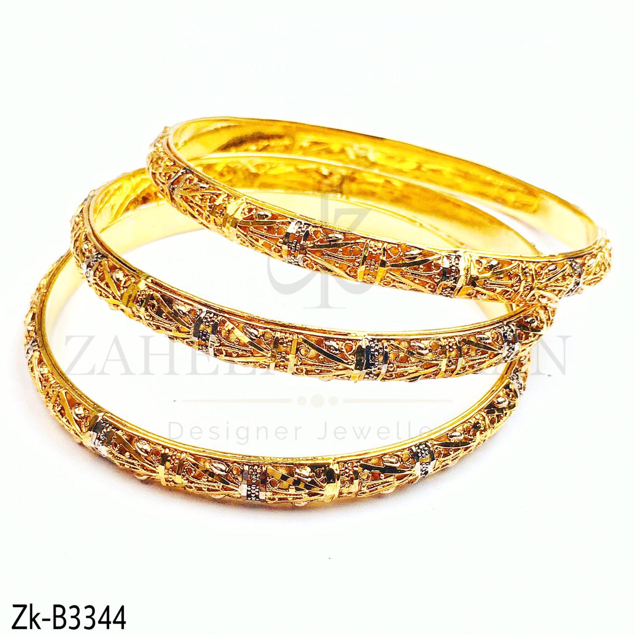 Amazing golden bangles.