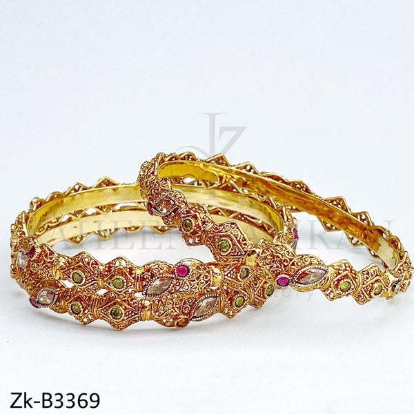 Stunning golden bangles.