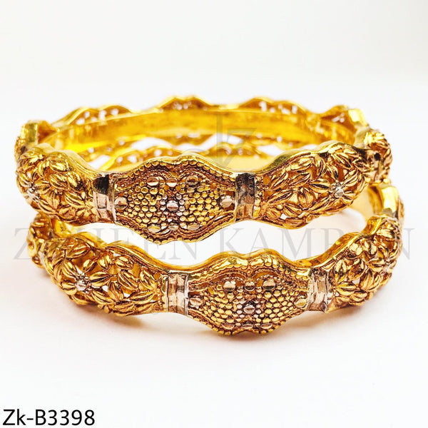 Stunning golden bangles.