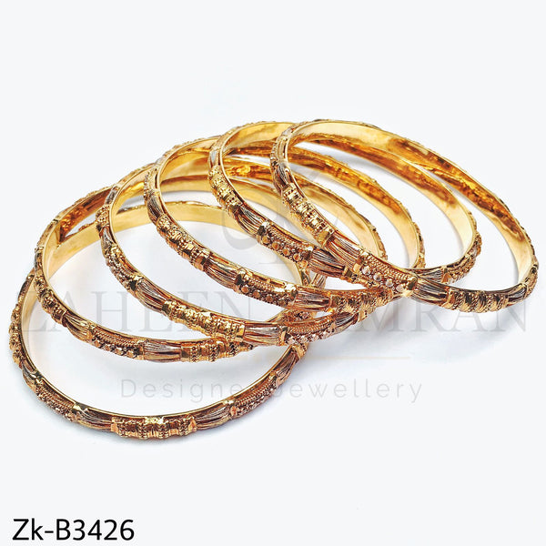 Stunning golden bangles.