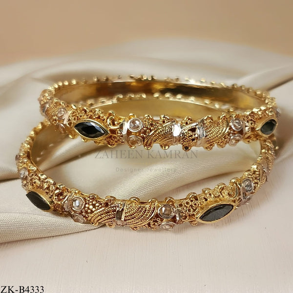 BLACK ONYX BANGLES