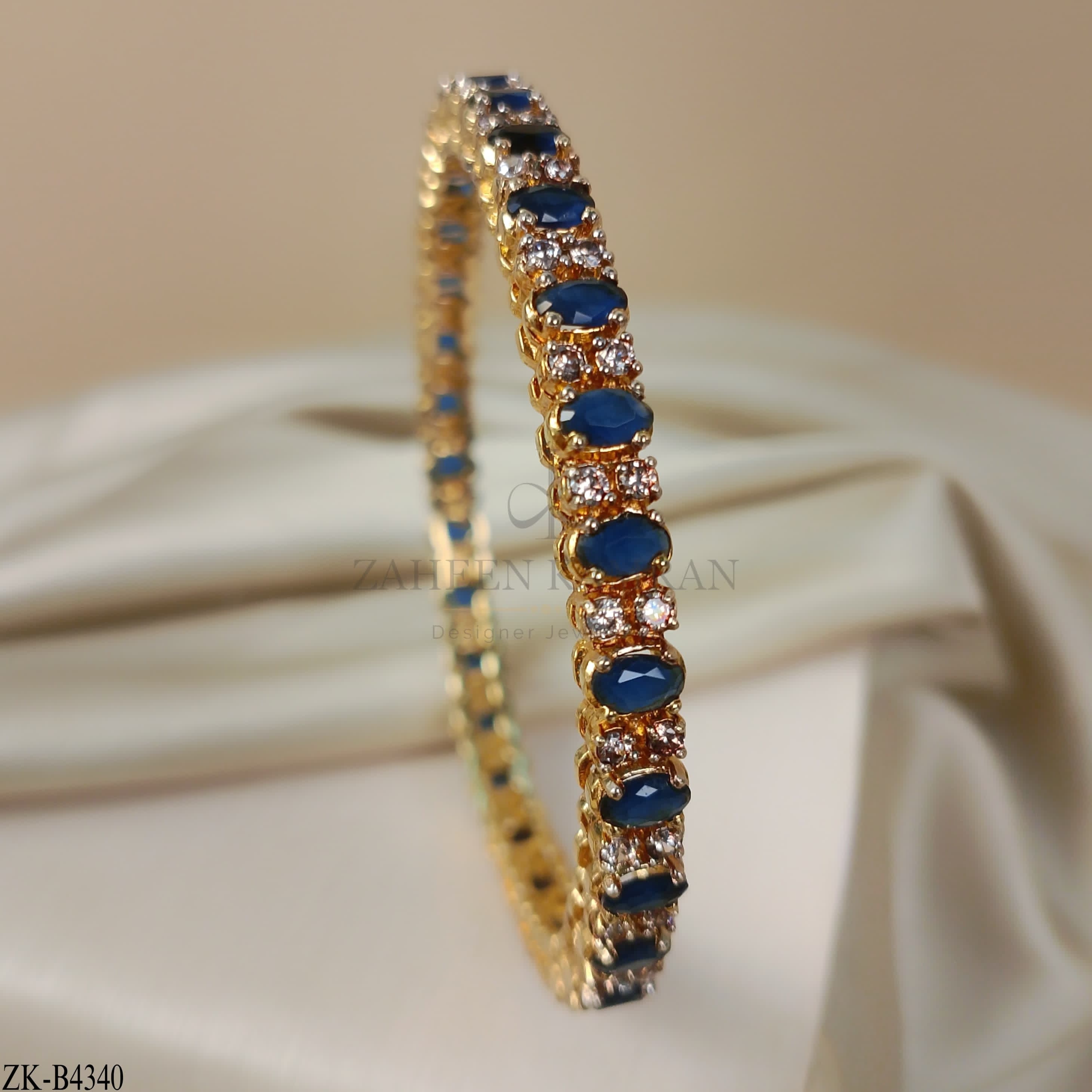 SAPPHIRE BANGLE