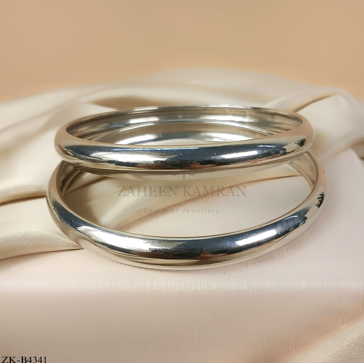 SILVER BANGLES