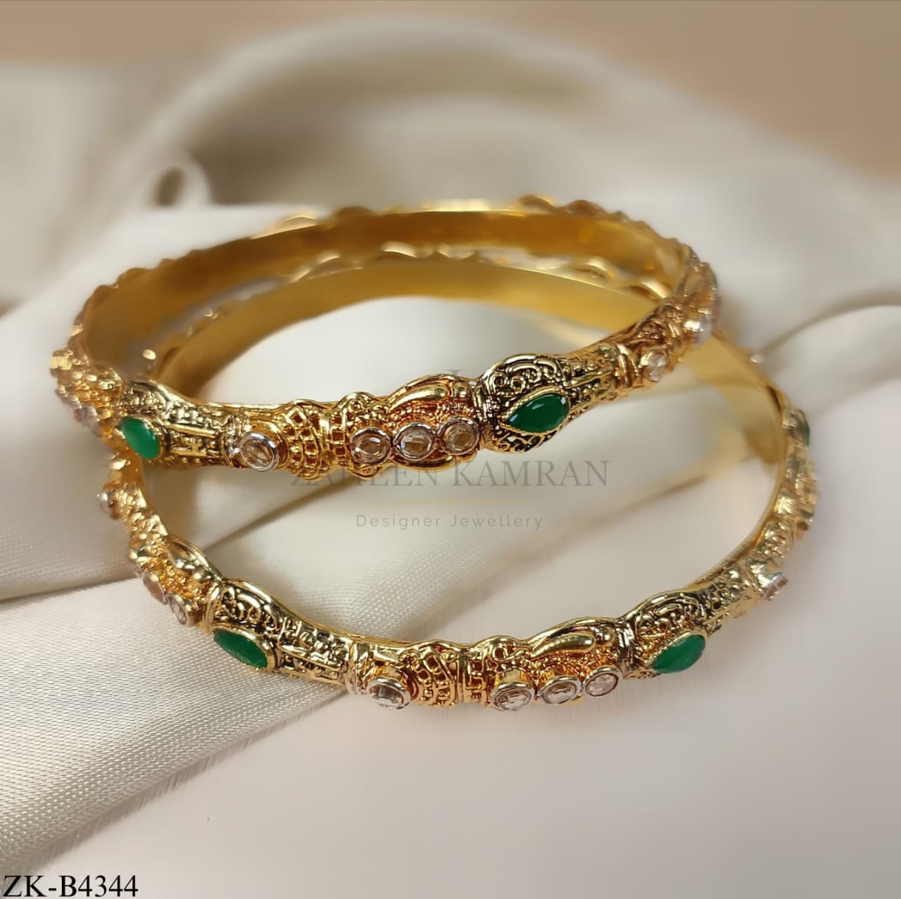 EMERALD BANGLES
