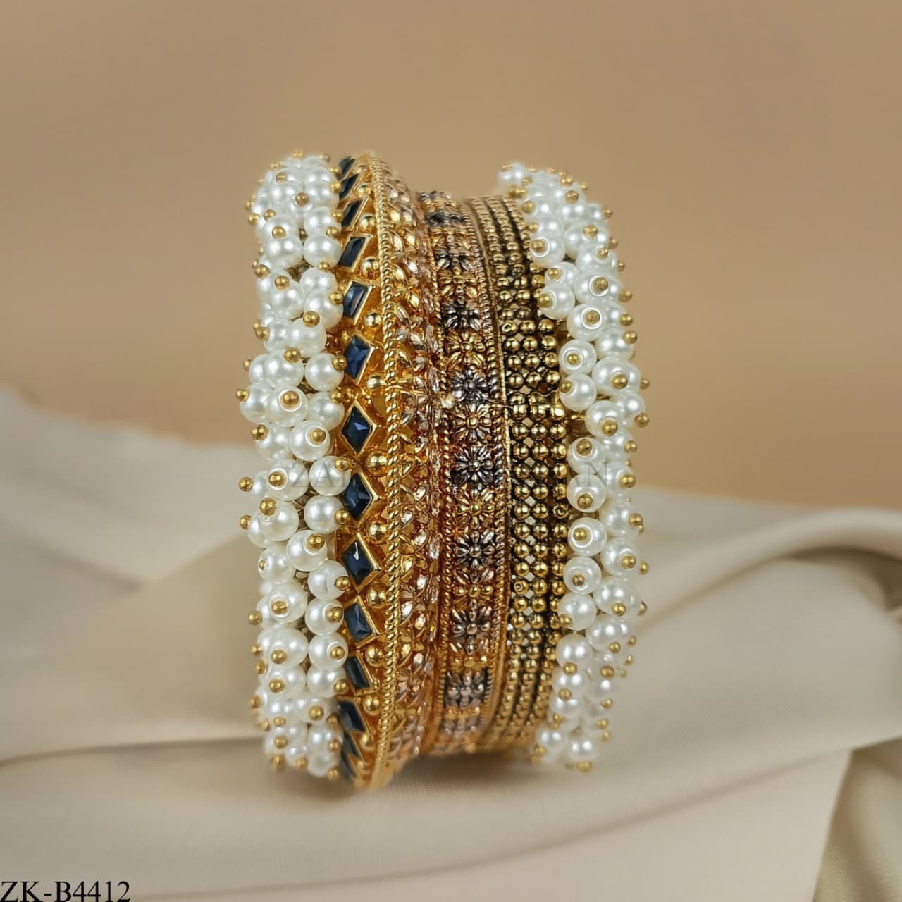 ANTIQUE SAPPHIRE BANGLES