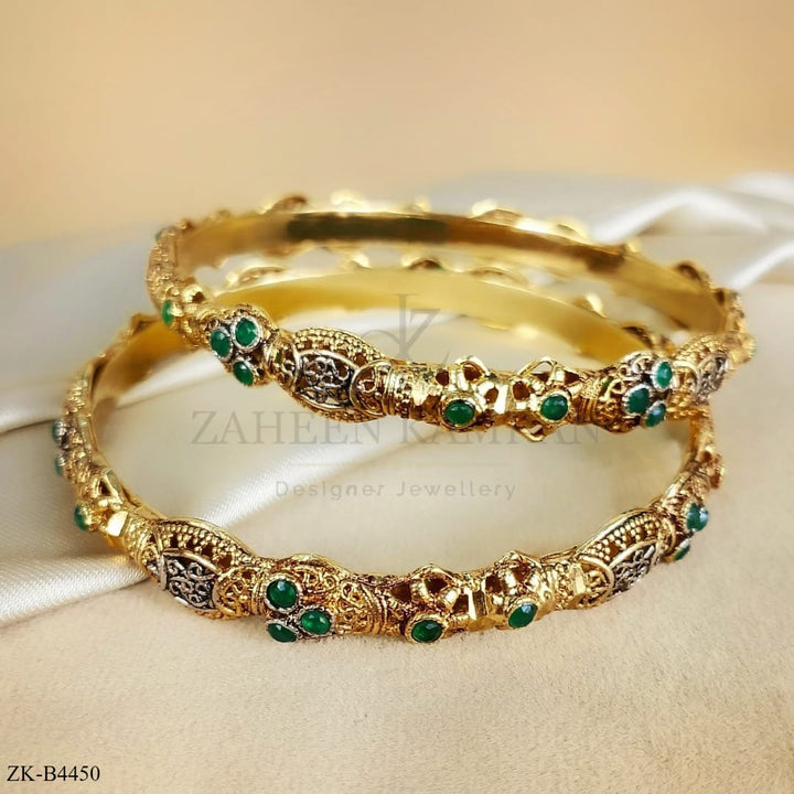 EMERALD BANGLES