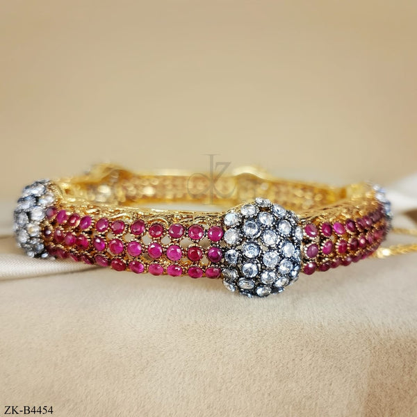 PINK ZIRCONIA BANGLE