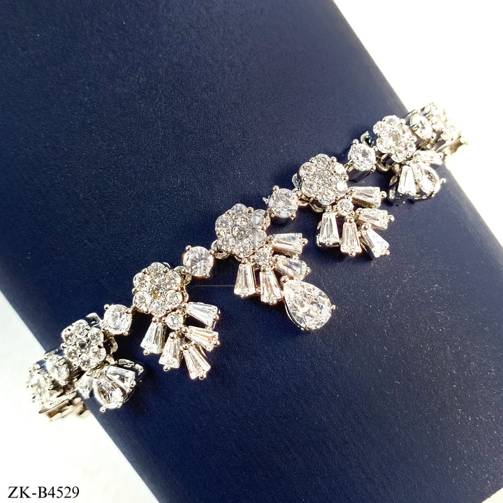 FLORET SILVER BRACELET