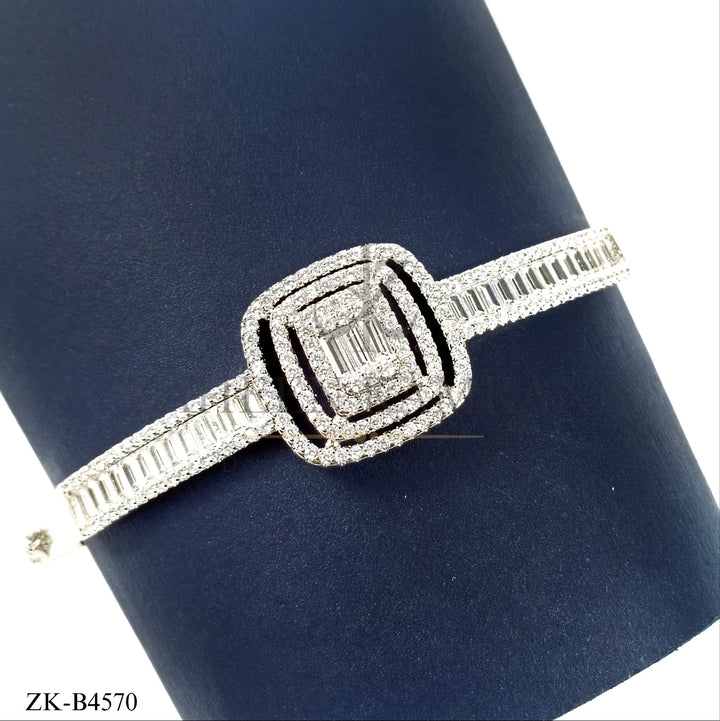 CUT STONES BANGLE