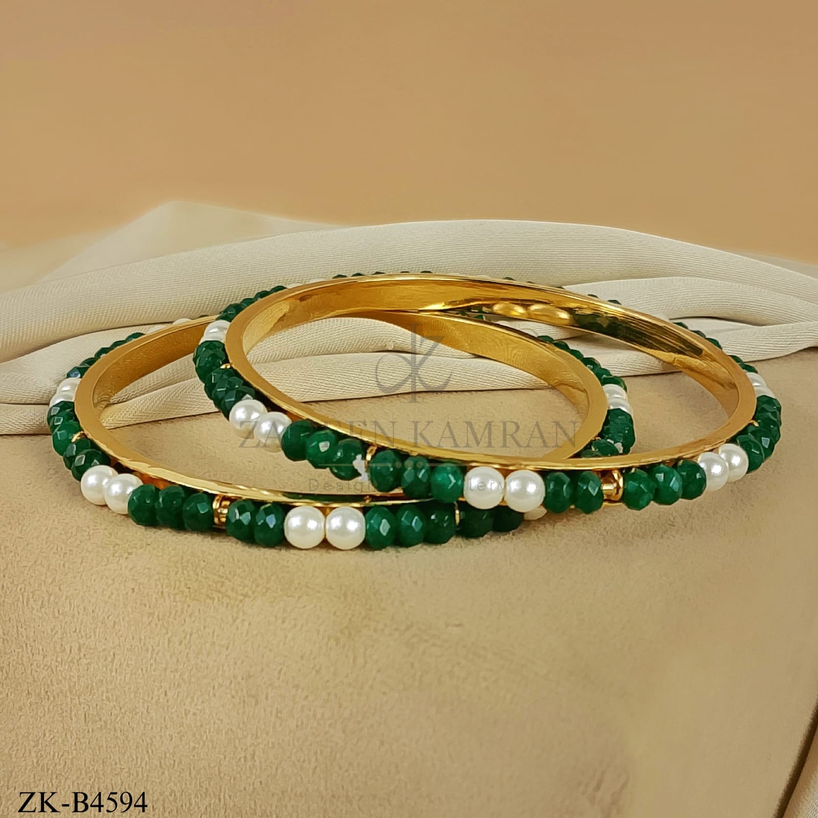 EMERALD BANGLES