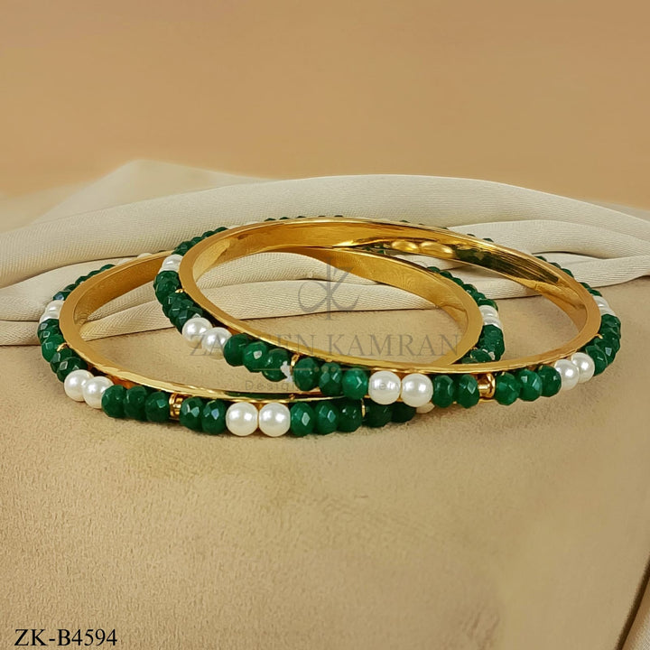 EMERALD BANGLES