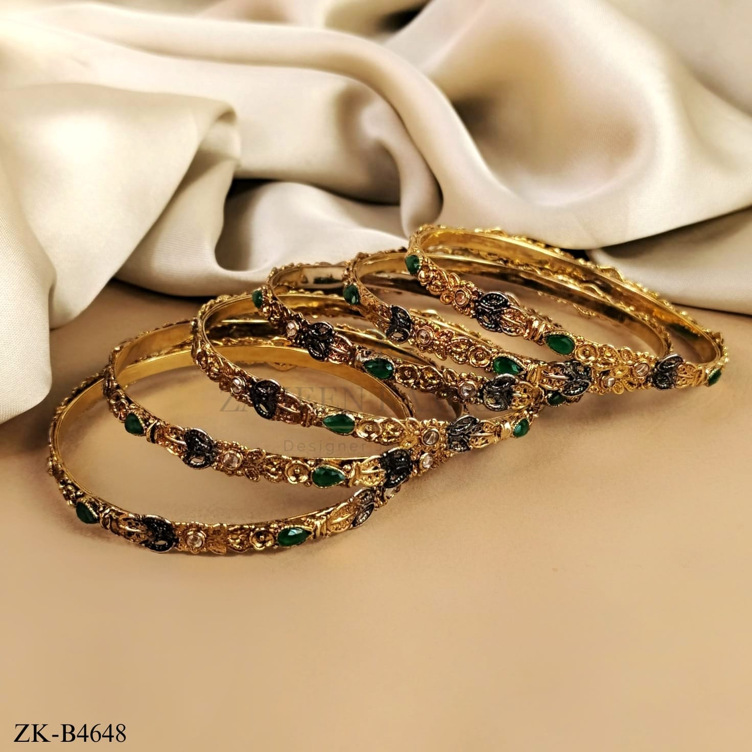 EMERALD BANGLES