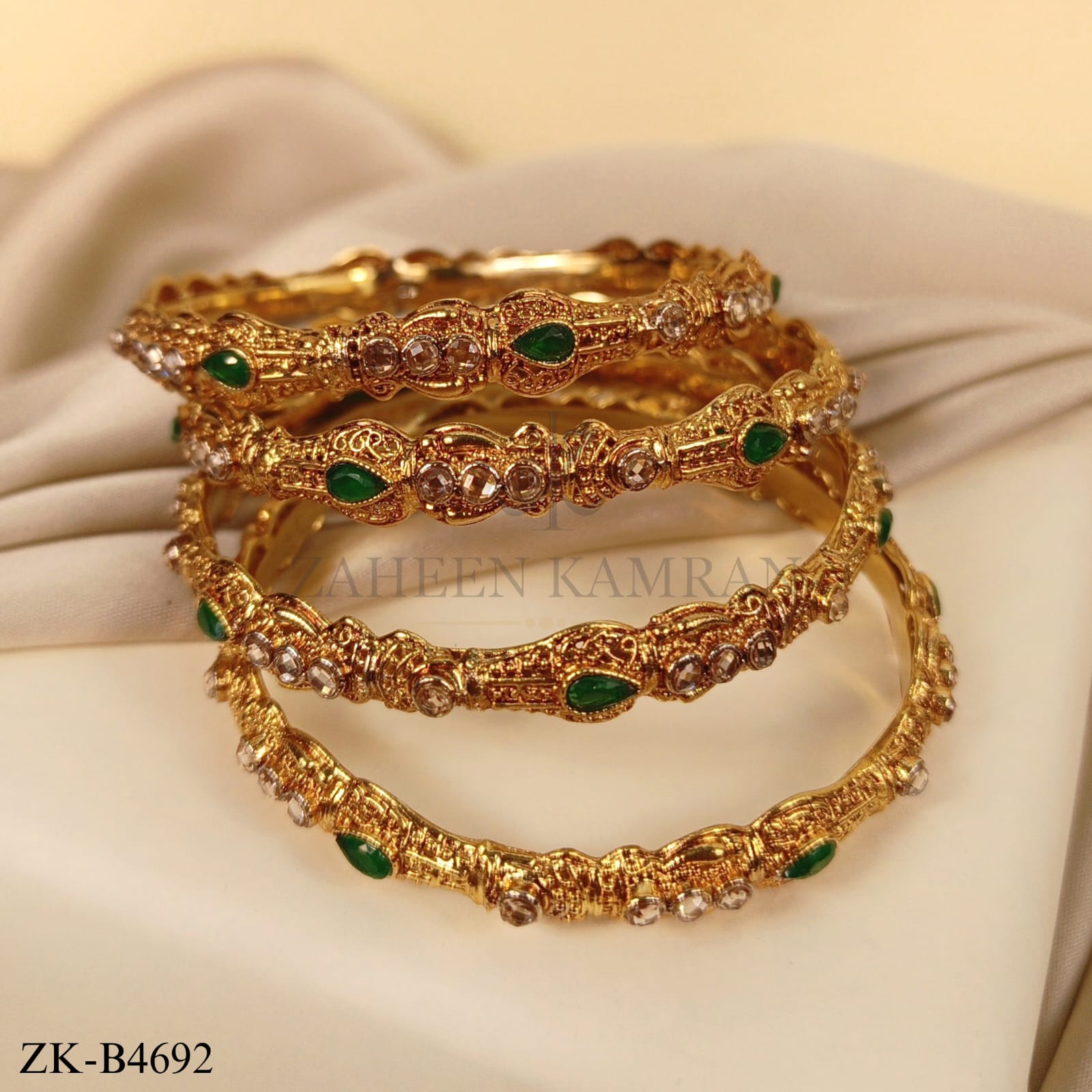 EMERALD BANGLES