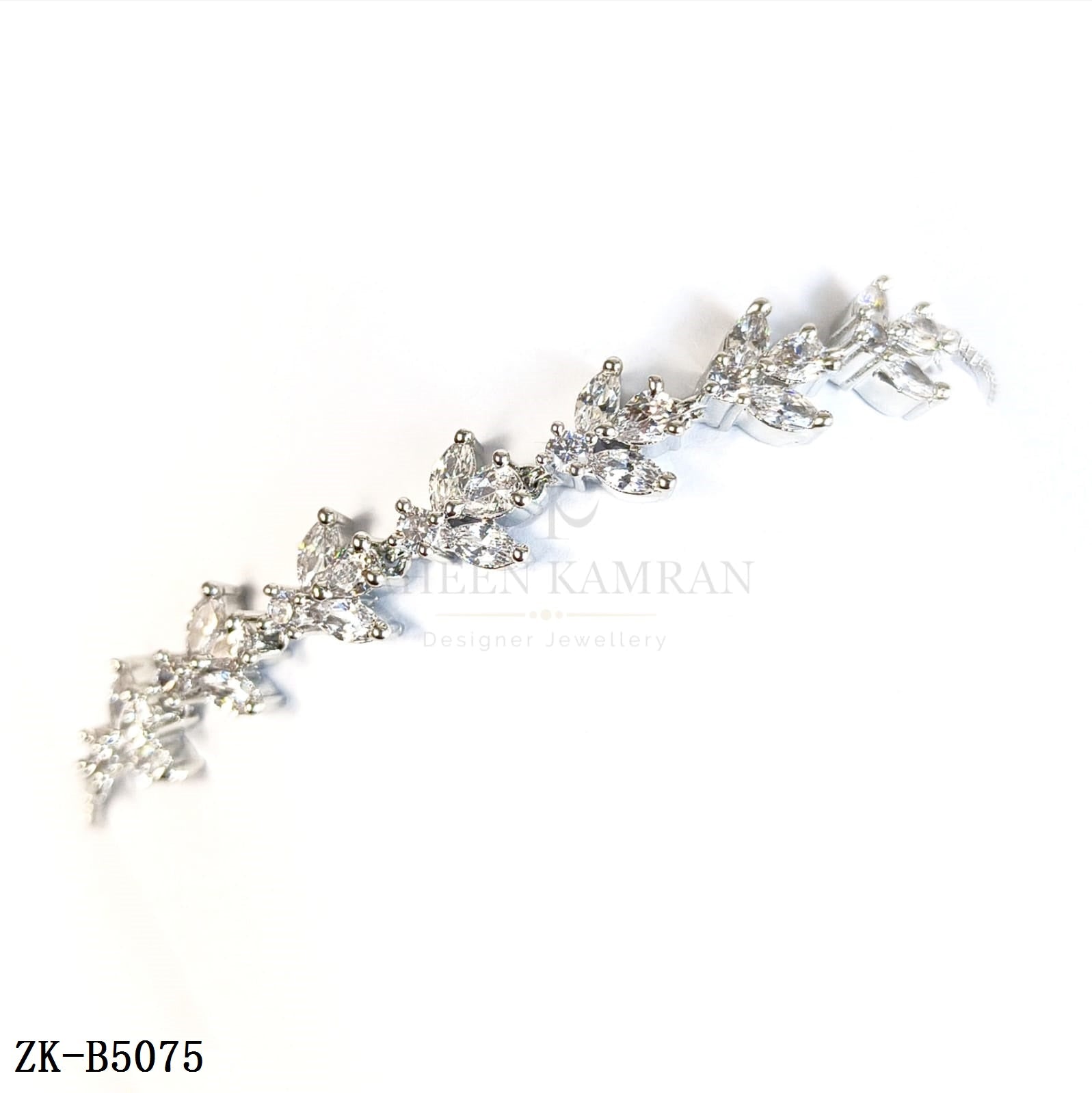 ZIRCONIAN LEAFLET BRACELET