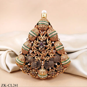 GOLDEN PYRAMID CLUTCH