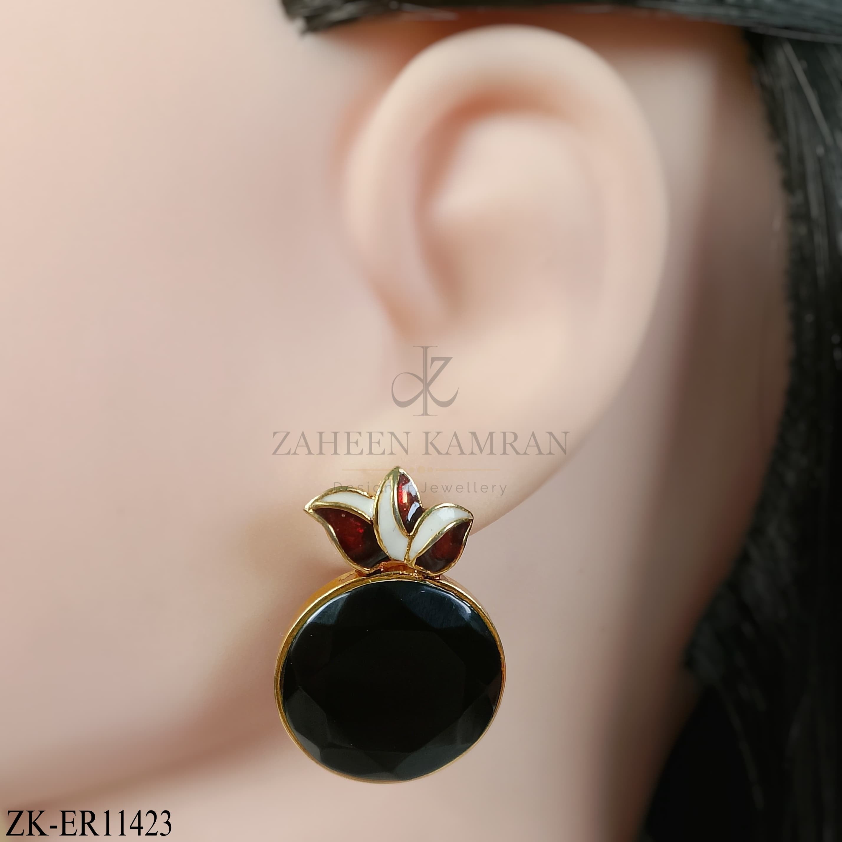 BLACK ONYX EARRINGS