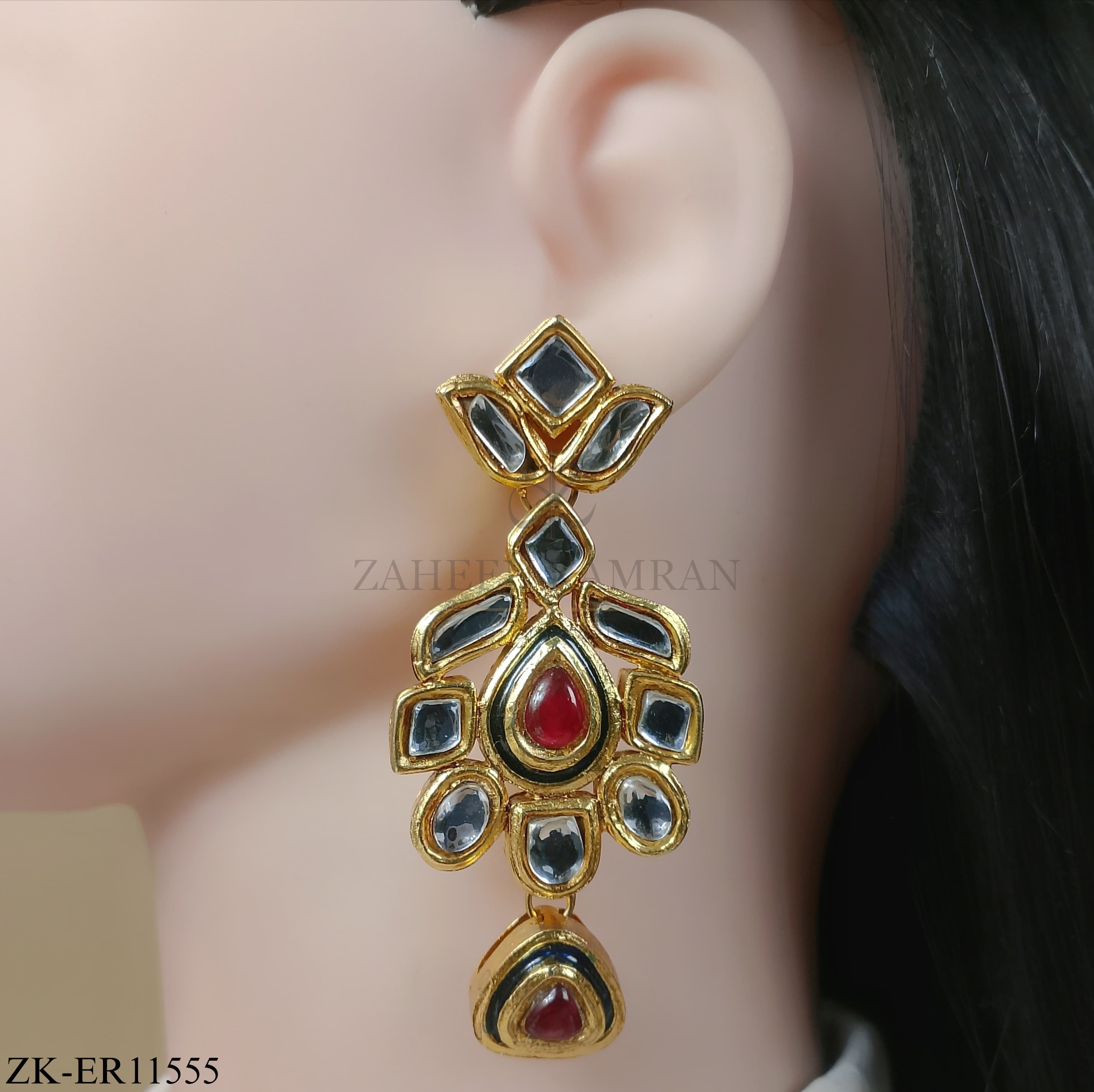 KUNDAN EARRINGS