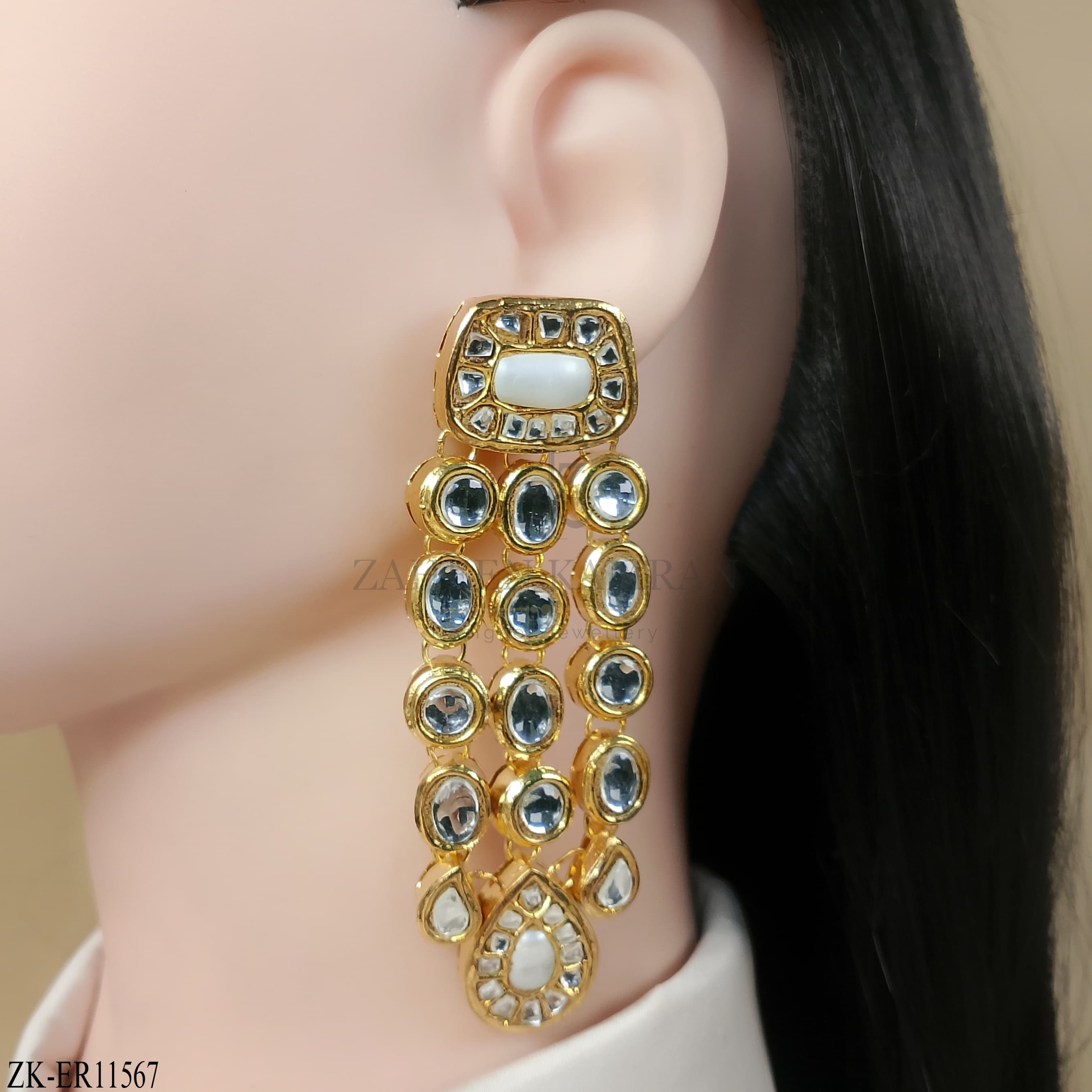 KUNDAN EARRINGS
