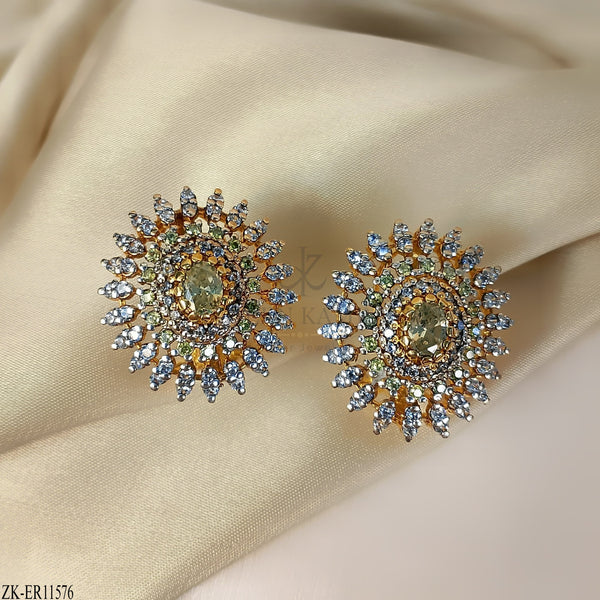 YELLOW JADE EARRINGS