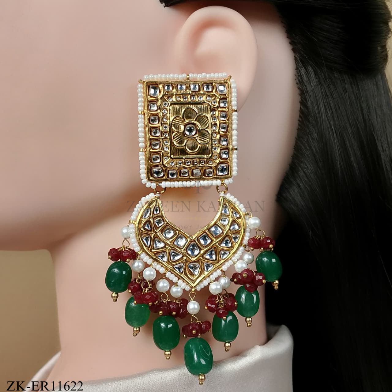 KUNDAN EARRINGS