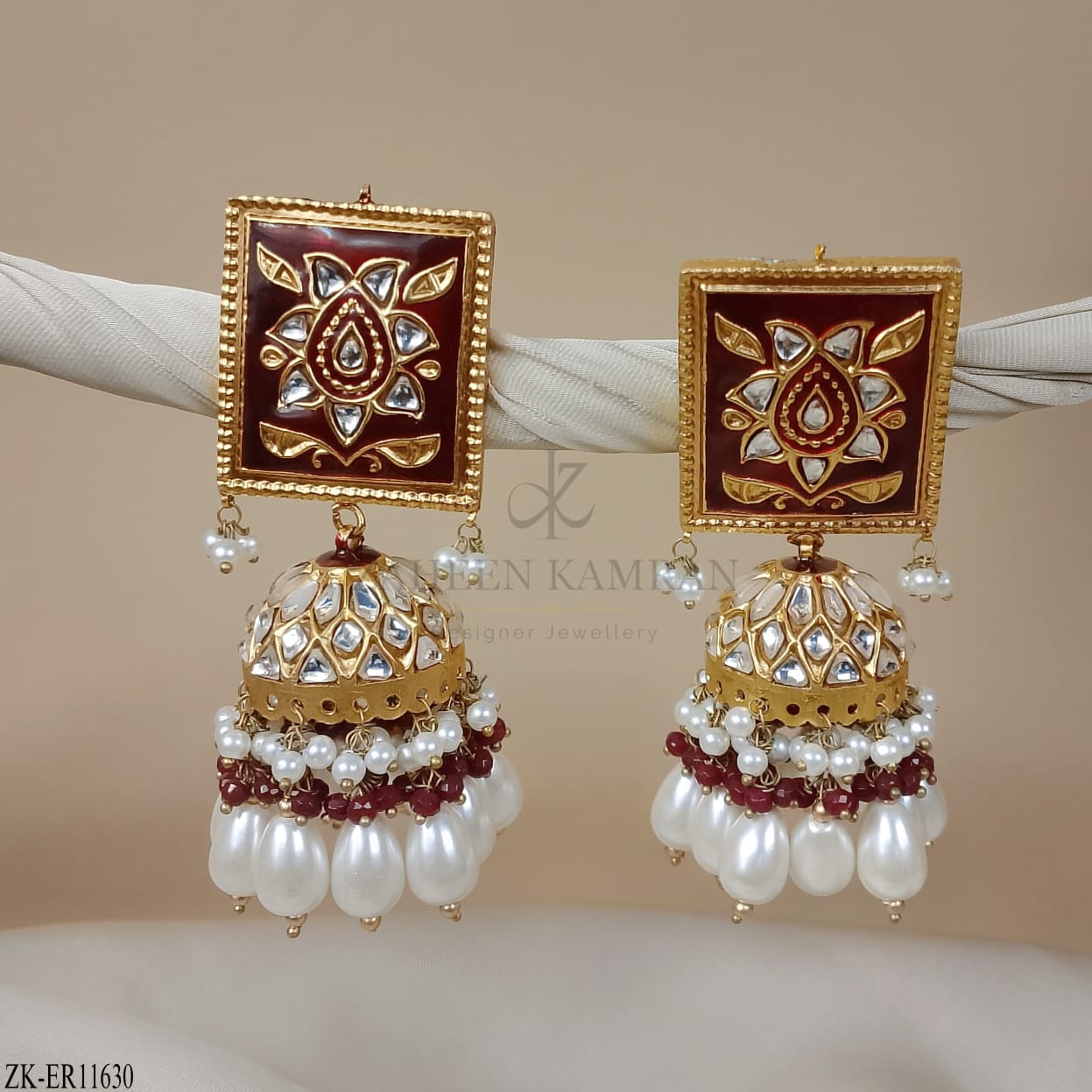 KUNDAN EARRINGS