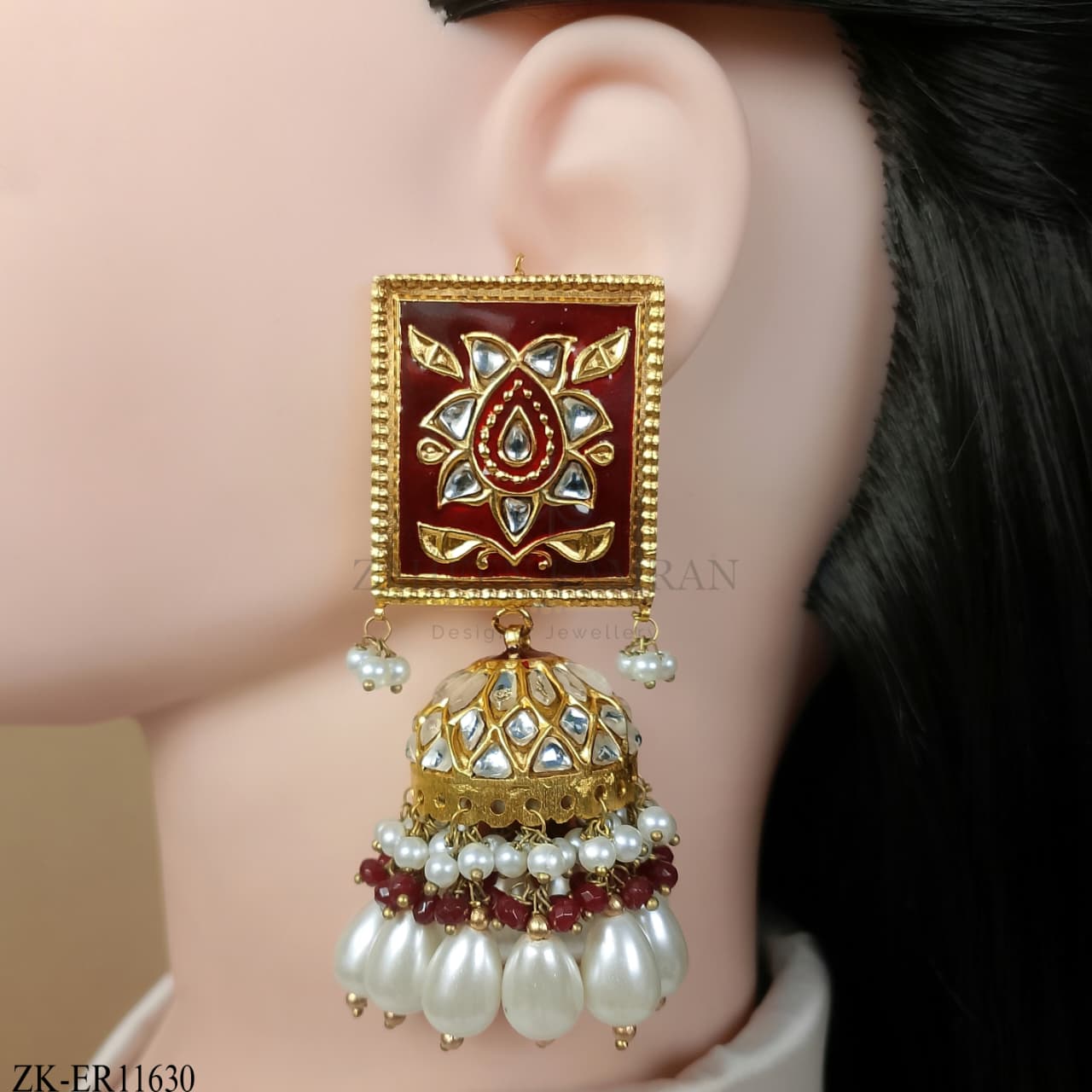 KUNDAN EARRINGS