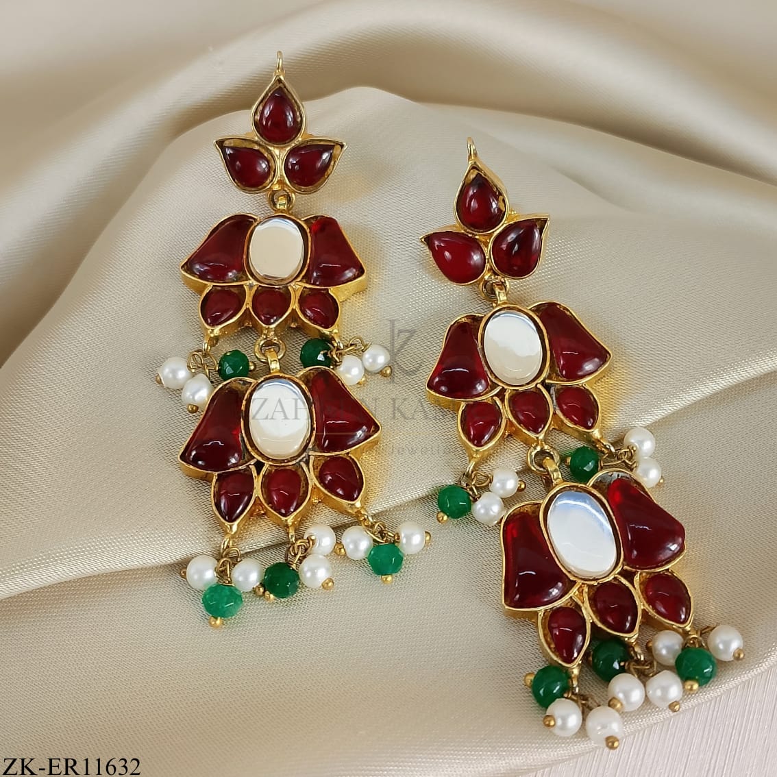GARNET EARRINGS