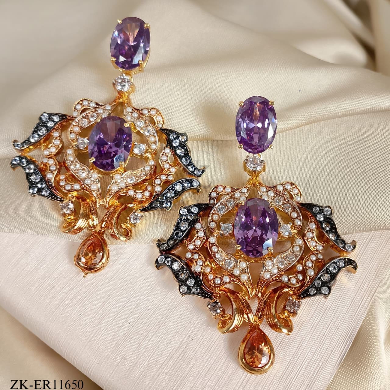 AMETHYST EARRINGS