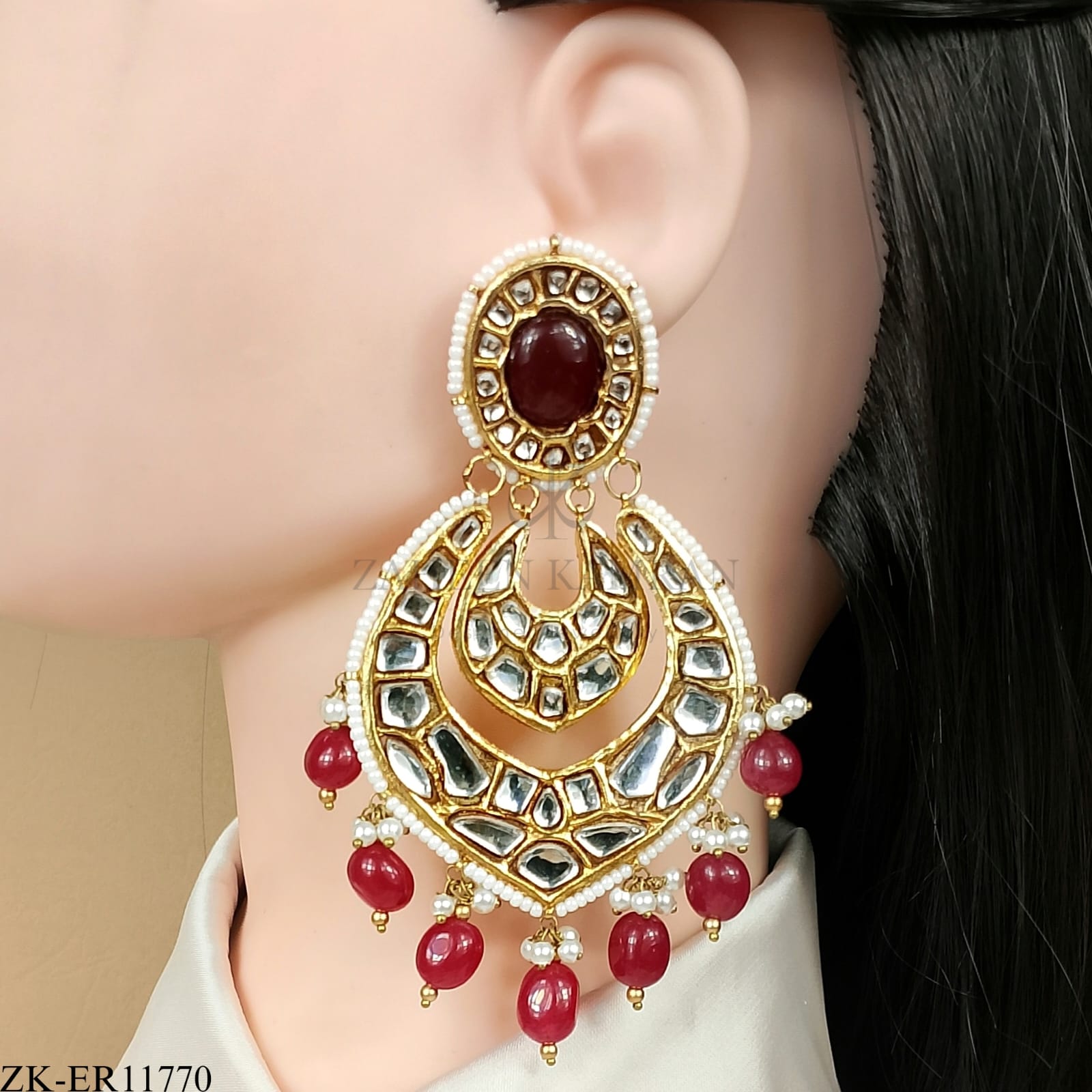 KUNDAN EARRINGS