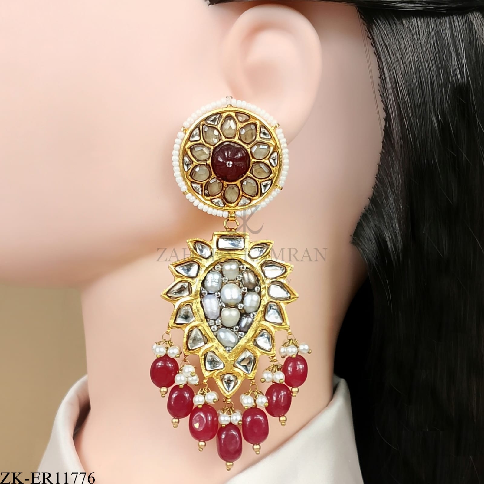 GARNET EARRINGS