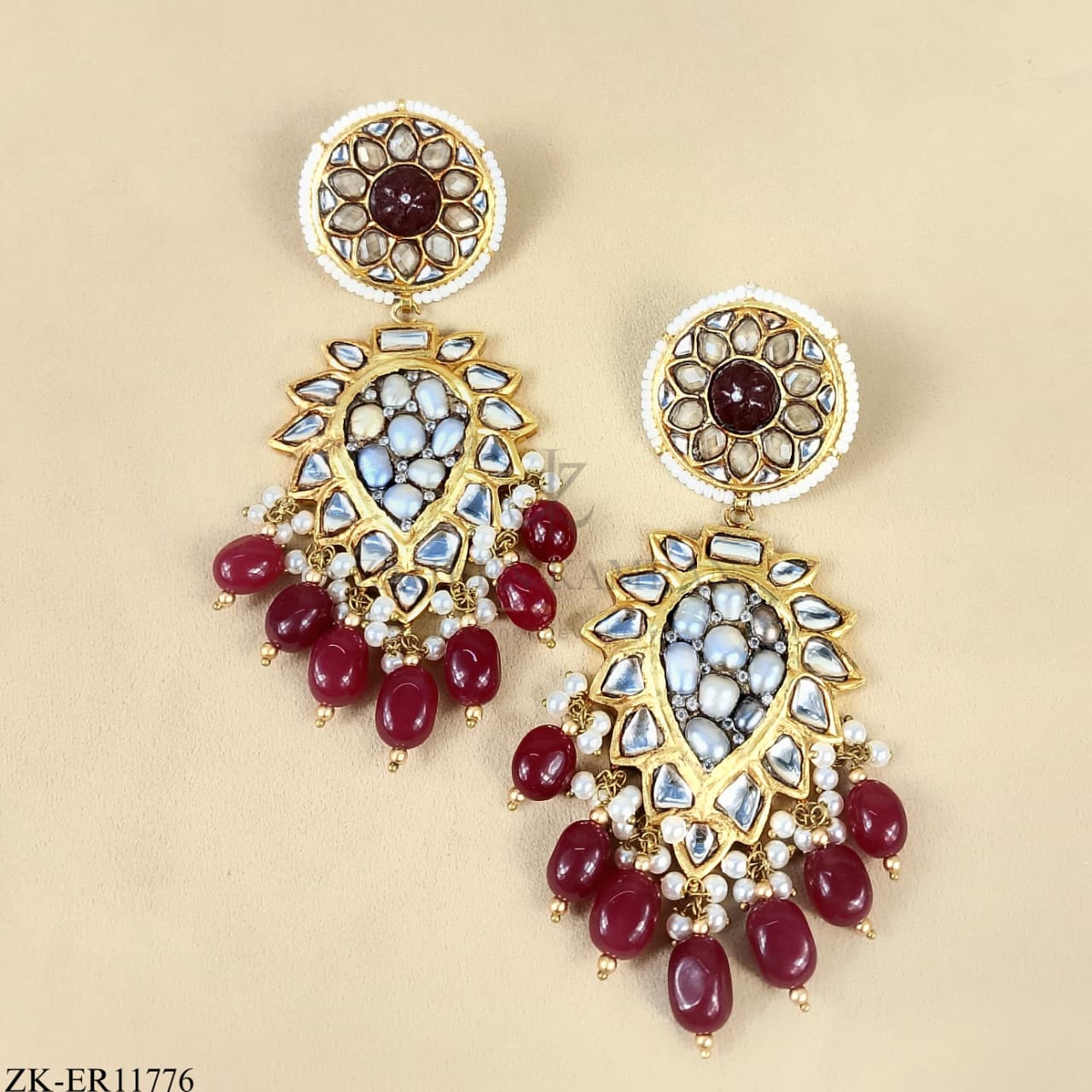 GARNET EARRINGS