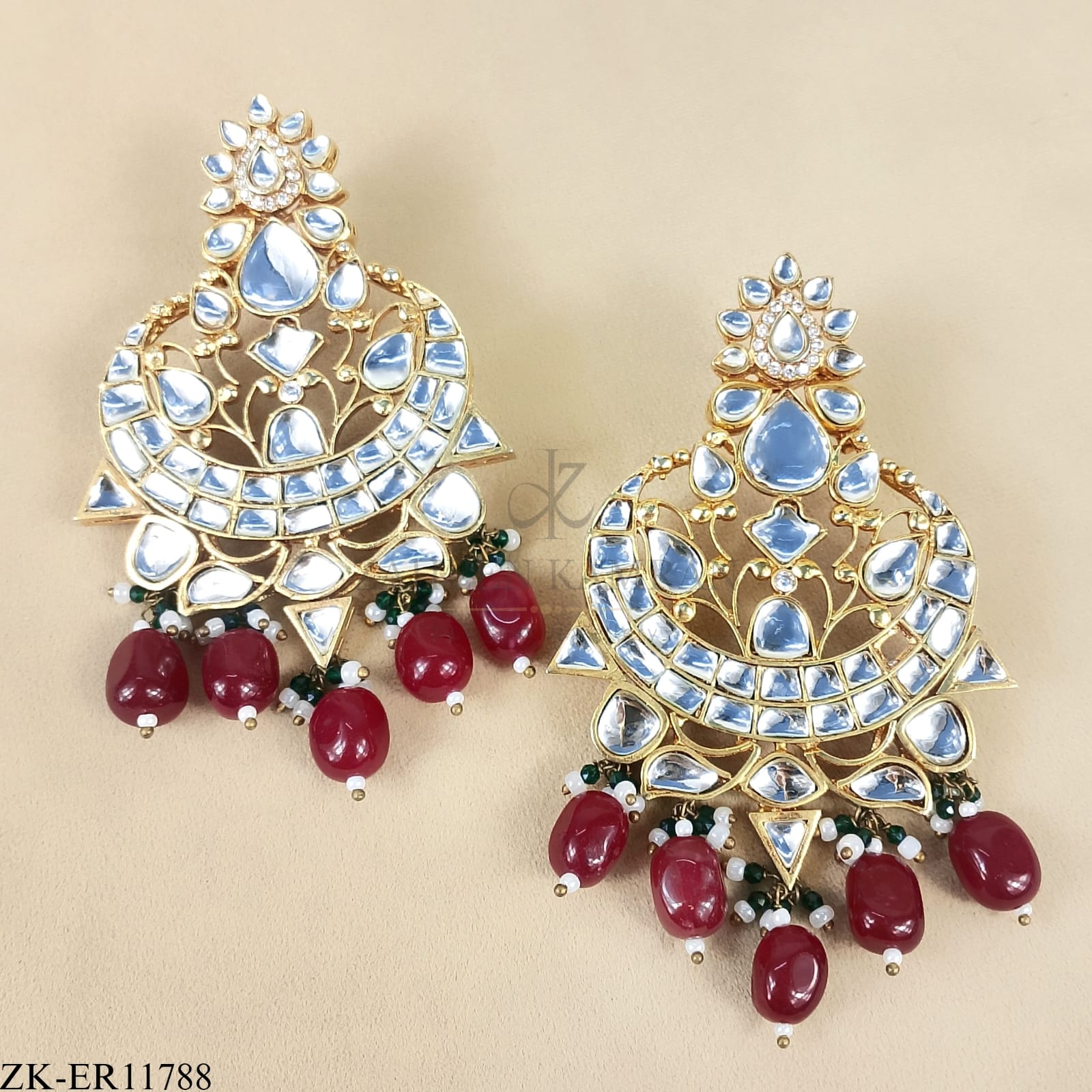 KUNDAN EARRINGS