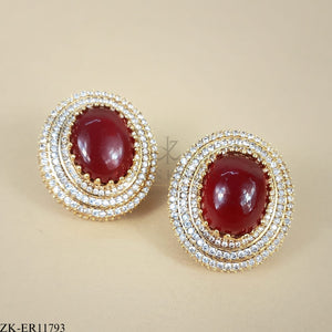GARNET EARRINGS