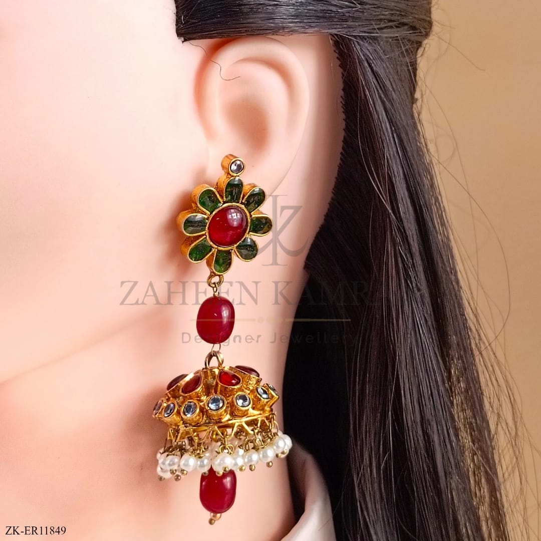 FLORAL EARRINGS
