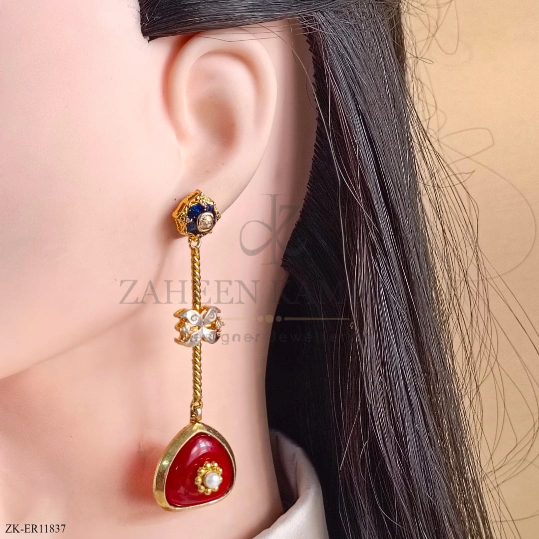 GARNET EARRINGS